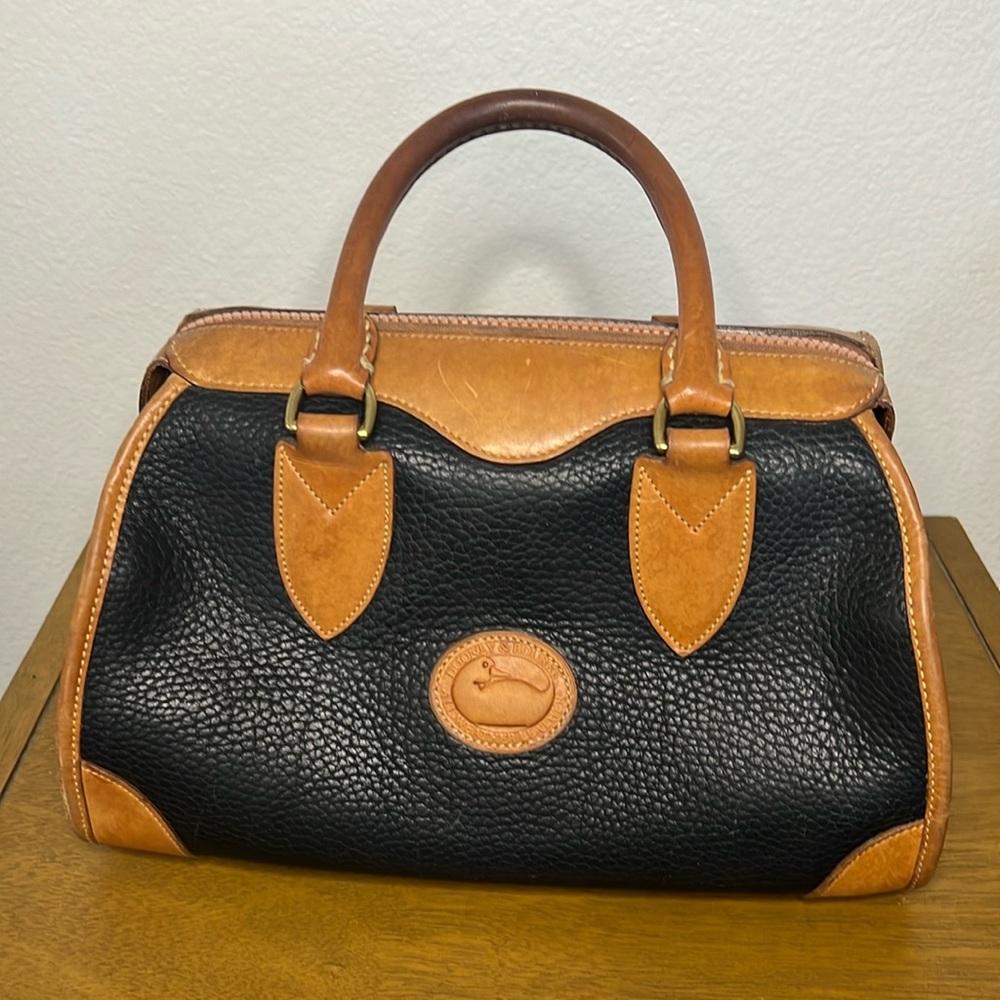 Dooney & Bourke Vintage Gladstone Khaki/British Tan